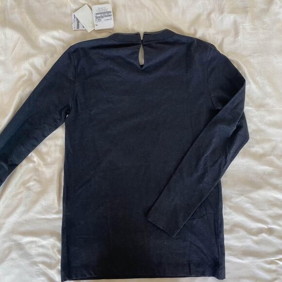 Brunello Cucinelli Long Sleeve Shirt with monili collar - NWT - Picture 2 of 5